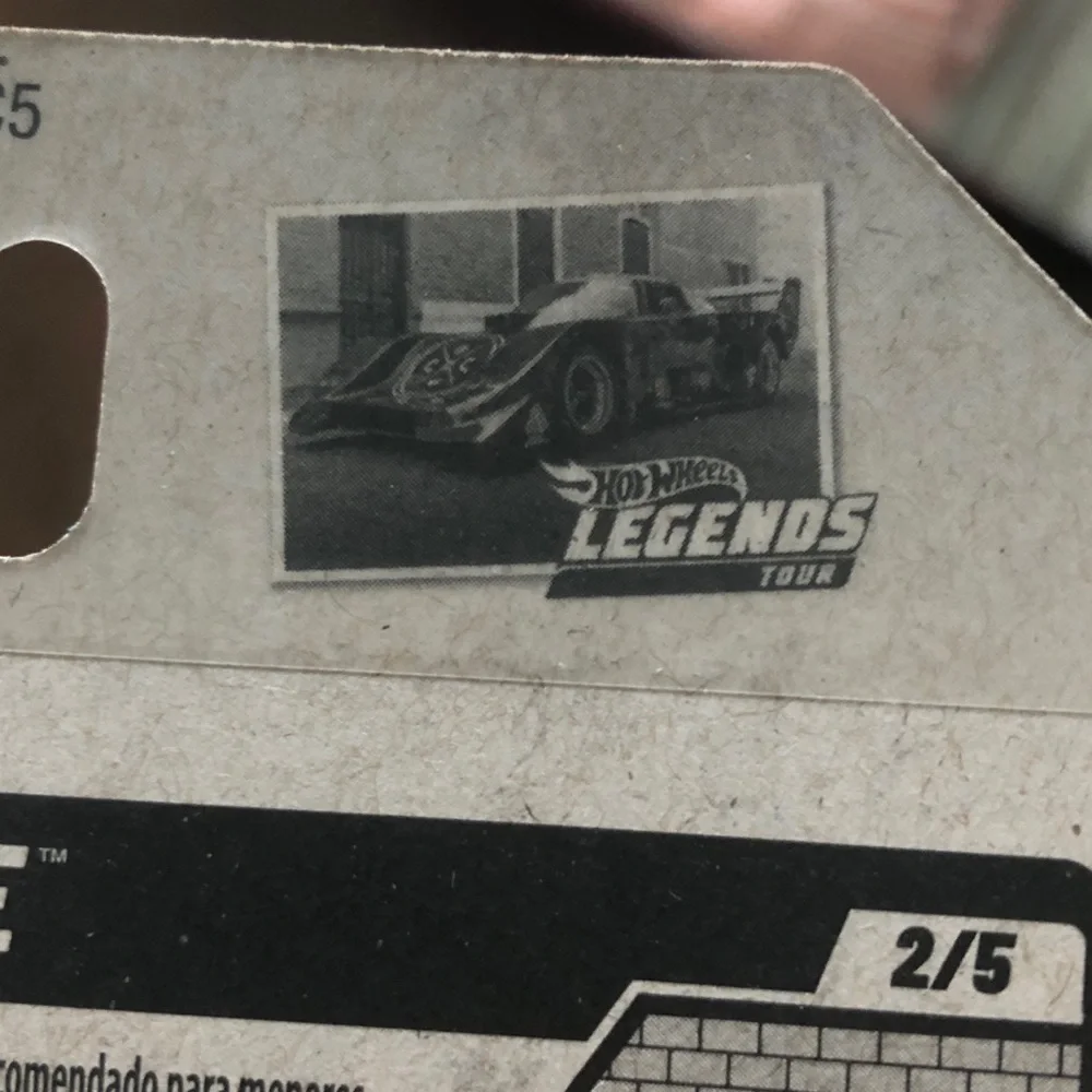 Mattel Hot Wheels Black LA Liebre Car